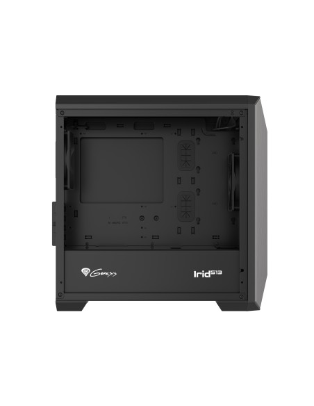GENESIS Irid 513 Micro Torre Negro, Blanco