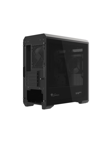 GENESIS Irid 513 Micro Torre Negro, Blanco