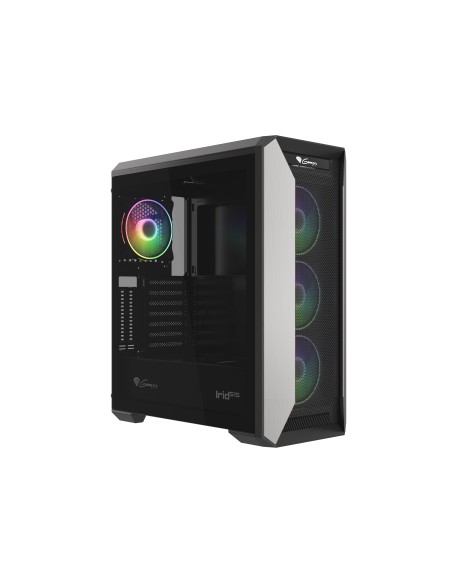 GENESIS Irid 515 ARGB Midi Tower Negro, Blanco