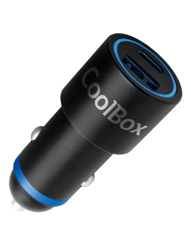 CARGADOR  USB COOLBOX COCHE 48W USB-AUSB-C COO-CUAC-48CA