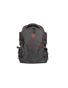 GENESIS Pallad 550 maletines para portátil 43,9 cm (17.3) Mochila Negro, Rojo