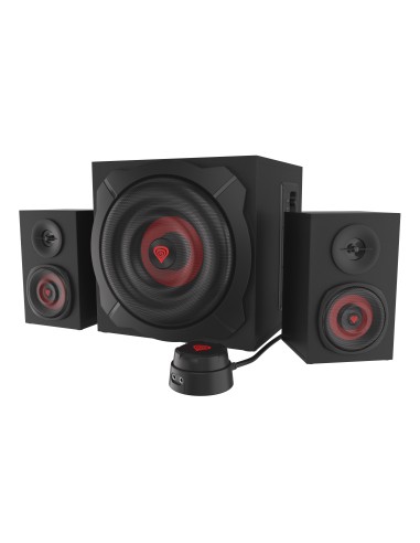 GENESIS Helium 610BT 60 W Negro, Rojo 2.1 canales