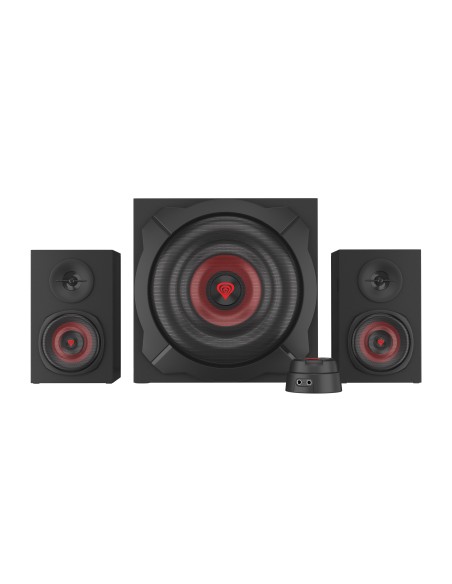 GENESIS Helium 610BT 60 W Negro, Rojo 2.1 canales