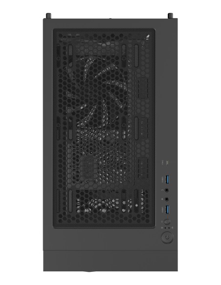 CAJA GAMING GENESIS DIAXID 605F ATX MEDIATORRE 1XUSB-C 2XUSB3.0 NEGRO SIN FUENTE