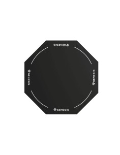 ALFOMBRA SUELO GENESIS TELLUR 400 OCTAGONAL LOGO 100CM