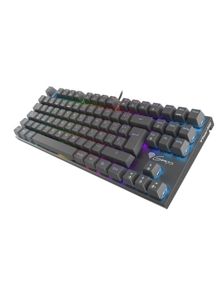 GENESIS Thor 300 TKL RGB teclado USB QWERTY Español Gris