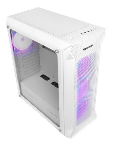 PC CASE GENESIS IRID 505 ARGB V2 MIDI TOWER WINDOW WHITE