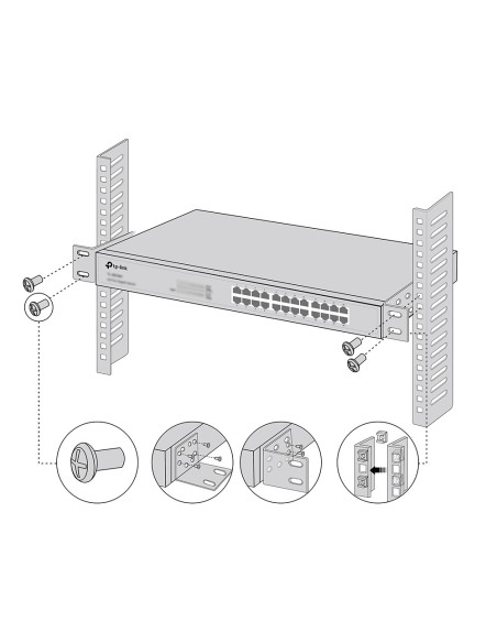 SWITCHES RACK MOUNT KIT TP-LINK 13-INCH