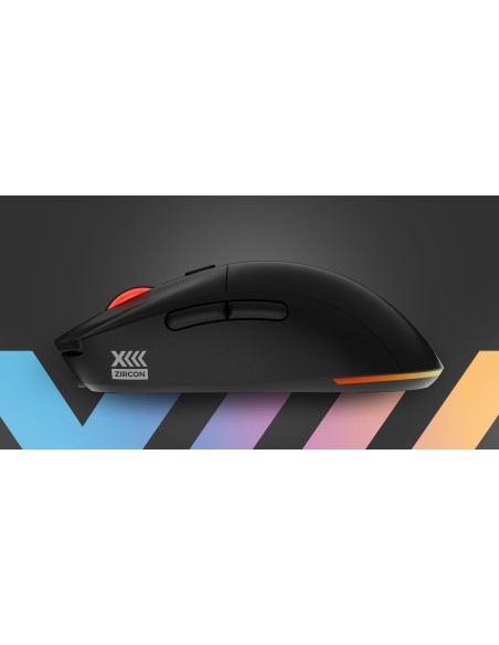 RATON GAMING GENESIS ZIRCON XIII CUSTOMIZABLE INALAMBRICO 26000 DPI NEGRO