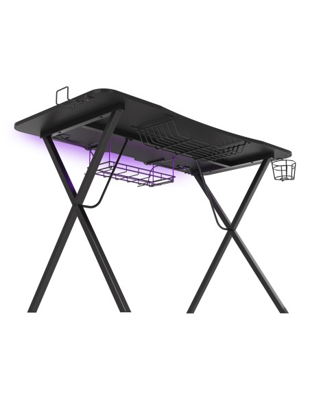 GENESIS Holm 300 RGB escritorio para ordenador Negro