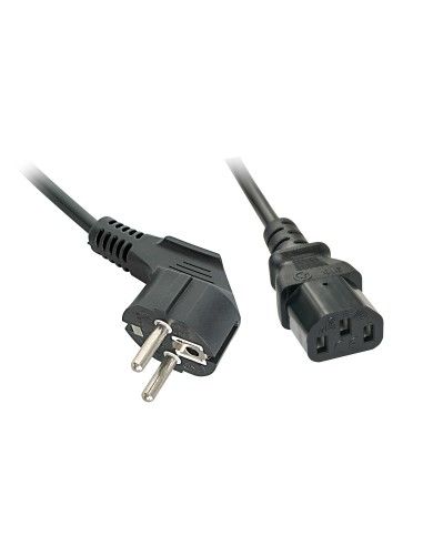 Lindy 30337 cable de transmisión Negro 5 m CEE7 7 C13 acoplador