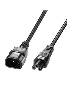 Lindy 30341 cable de transmisión Negro 2 m C14 acoplador C5 acoplador