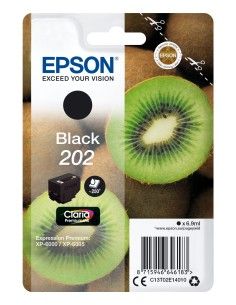 Cartucho Epson Kiwi Singlepack 202 Claria Premium Ink negro C13T02E14020