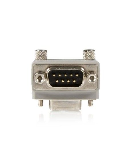StarTech.com Serial Cable Adapter DB9 Macho a DB9 Hembra Gris