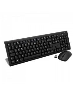 V7 Teclado y raton rf inalambrico qwertz aleman negro