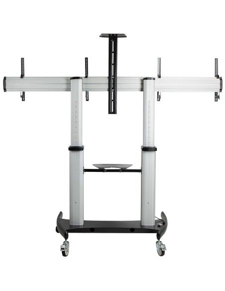 StarTech.com STNDMTVDUO soporte para TV 152,4 cm (60") Negro, Plata