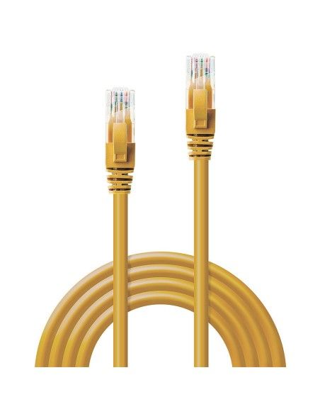 Lindy 48061 cable de red Amarillo 0,5 m Cat6 U UTP (UTP)