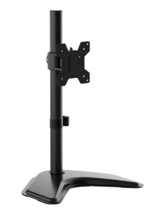 AISENS Soporte de mesa con peana eco giratorio e inclinable para monitor TV 10kg de 17-32, Negro