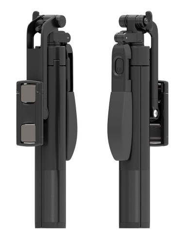 AISENS Palo Tripode Para Selfie Con Mando A Distancia Bluetooth 3 En 1, Negro
