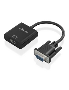 CONVERSOR SVGAAUDIO A HDMI VGAMJACKHMICROBH-HDMI H NEGRO20CM AISENS A115-0873