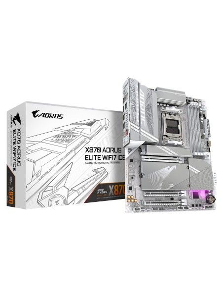 PLACA BASE GIGABYTE X870 A ELITE WF7 ICE G10