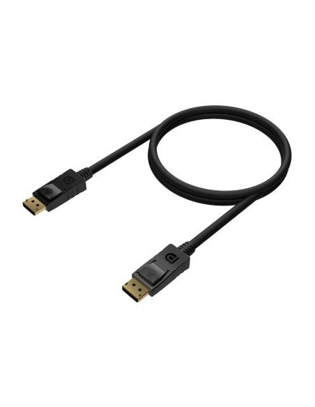 CABLE DISPLAYPORT V1.2 4K60HZ DPM-DPM NEGRO 1.5M AISENS A124-0549