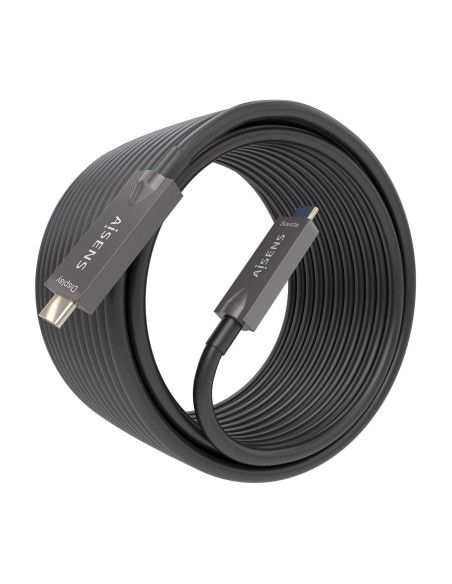 CABLE USB3.1 AISENS GEN2 10GBPS AOC 4K 3A 60W E-MARK USB-C M M 10M