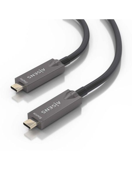 CABLE USB3.1 AISENS GEN2 10GBPS AOC 4K 3A 60W E-MARK USB-C M M 15M