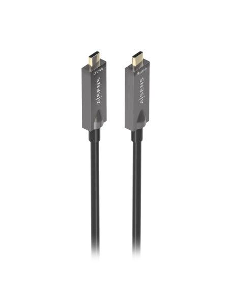 CABLE USB3.1 AISENS GEN2 10GBPS AOC 4K 3A 60W E-MARK USB-C M M 7.5M