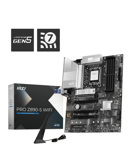 PLACA BASE MSI PRO Z890-S WIFI ATX 4XDDR5