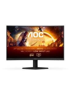 MONITOR 27 AOC C27G4ZXE GAMING CURVO FULL HD 2HDMI 1DP NEGRO