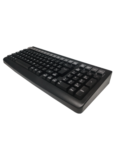 TECLADO POS MUSTEK MKB-800. USB. NEGRO.