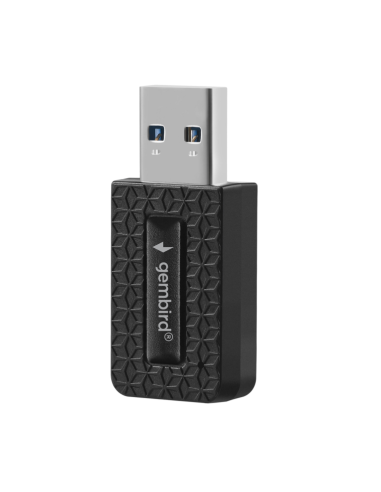 ADAPTADOR GEMBIRD WI-FI USB AC1300 DE BANDA DUAL COMPACTO
