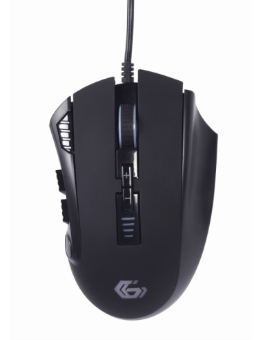 RATON GAMING GEMBIRD USB CON RETROILUMINACION RGB, 10 BOTONES