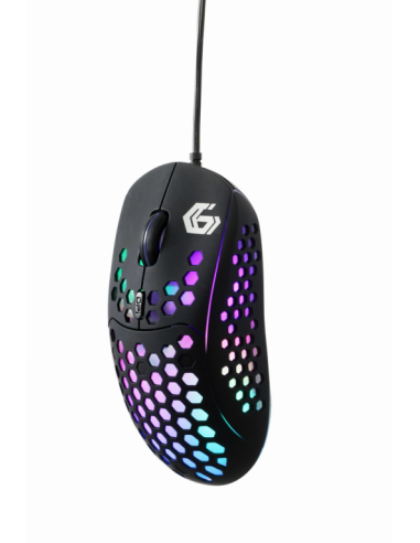 RATON GAMING GEMBIRD USB CON RETROILUMINACION RGB, 6 BOTONES
