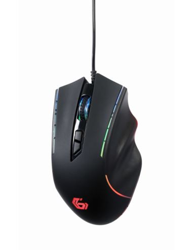 RATON GAMING GEMBIRD USB CON RETROILUMINACION RGB, 8 BOTONES