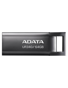ADATA Lapiz USB UR340 64GB USB 3.2 Metal Black