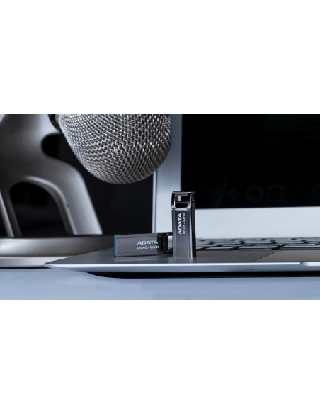 ADATA Lapiz USB UR340 128GB USB 3.2 Metal Black