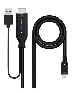 CABLE CONVERSOR HDMI A USB-C HDMIM-USB-CM 1.8 M NANOCABLE 10.15.4354