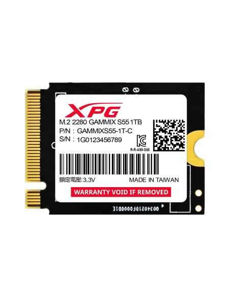 ADATA XPG SSD GAMMIX S55 512Gb Gen4x4 M.2 2230