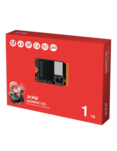 ADATA XPG SSD GAMMIX S55 512Gb Gen4x4 M.2 2230