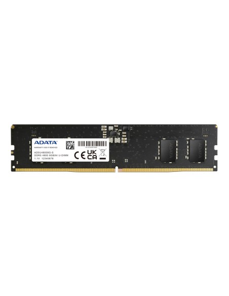 Adata 8GB (1x8GB) 4800MHz ECC DDR5 Negra