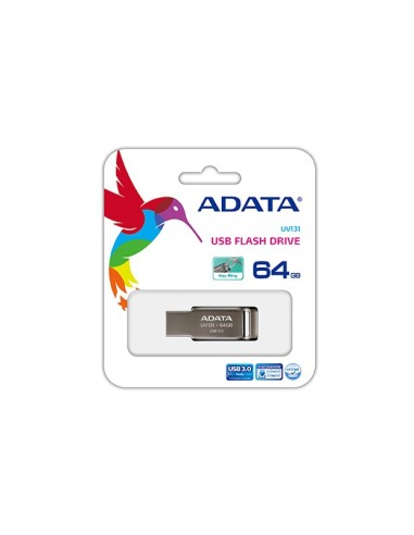 ADATA USB 64GB 3.0 unidad flash USB USB tipo A 3.2 Gen 1 (3.1 Gen 1) Gris
