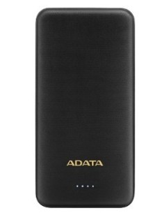 ADATA T10000 batería externa Polímero de litio 10000 mAh Negro