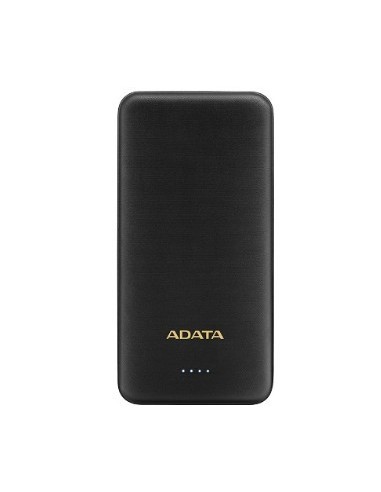 ADATA T10000 batería externa Polímero de litio 10000 mAh Negro