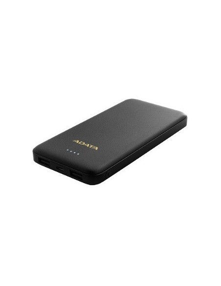 ADATA T10000 batería externa Polímero de litio 10000 mAh Negro