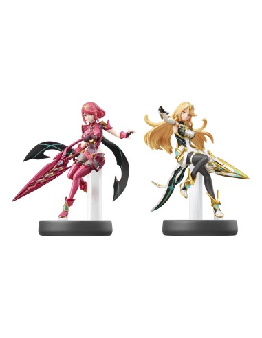 FIGURA NINTENDO AMIIBO PYRA   MYTHRA PACK X 2