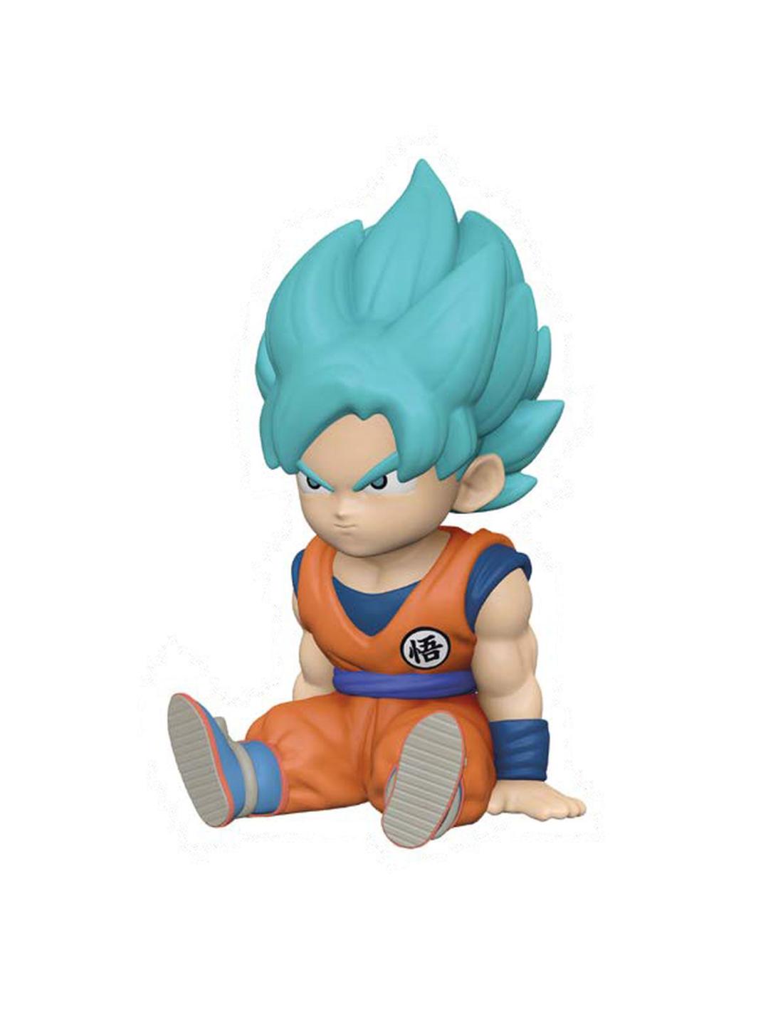 SON GOKU SENTADO MINI HUCHA 13,5 CM PVC DRAGON BALL