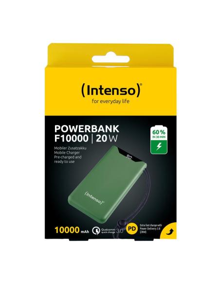 Powerbank intenso f10000 verde 10000 mah