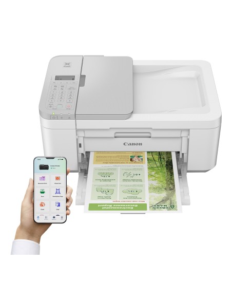 Multifuncion canon pixma tr4756i inyeccion color fax a4 wifi duplex impresion blanca
